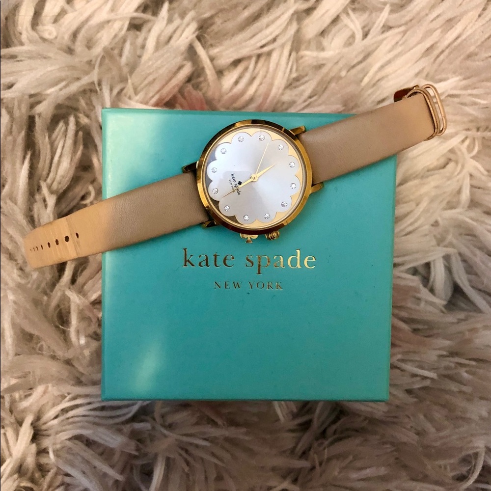 Kate Spade Gold/Nude Watch